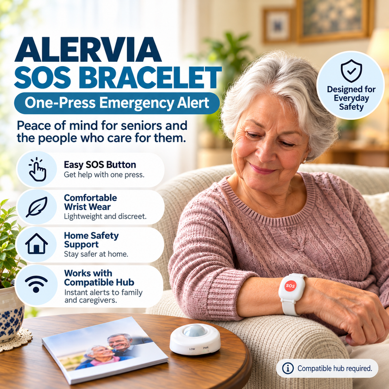 Wireless SOS Emergency Alarm Bracelet